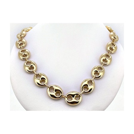 Cadena calabrote de oro 18k 60 cm